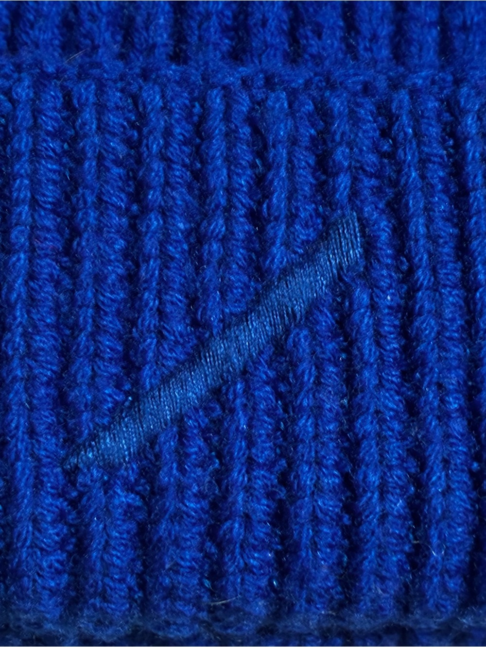 Hill City Merino Cashmere Beanie Blue - Picture 3 of 4